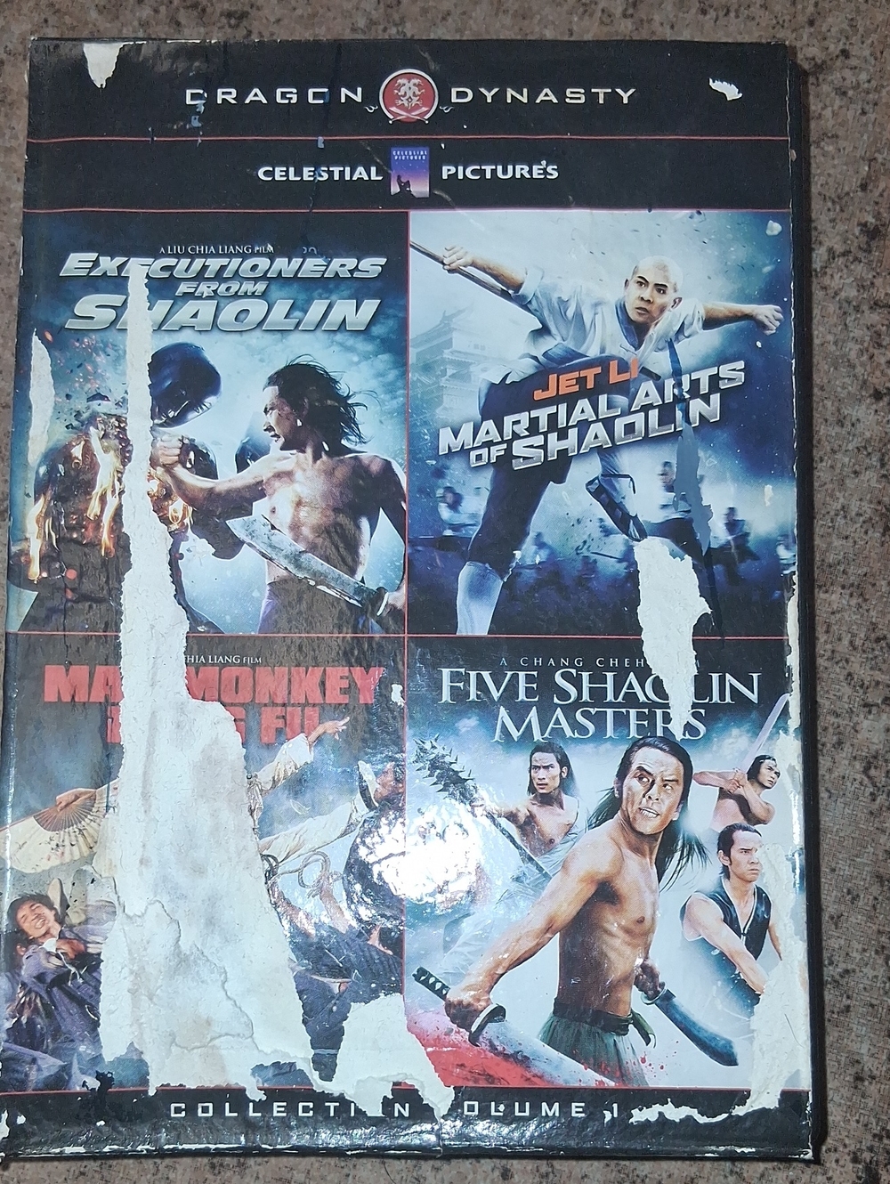 Celestial Pictures Shaolin Movie Collection - Blue 3 Movies Minus 1